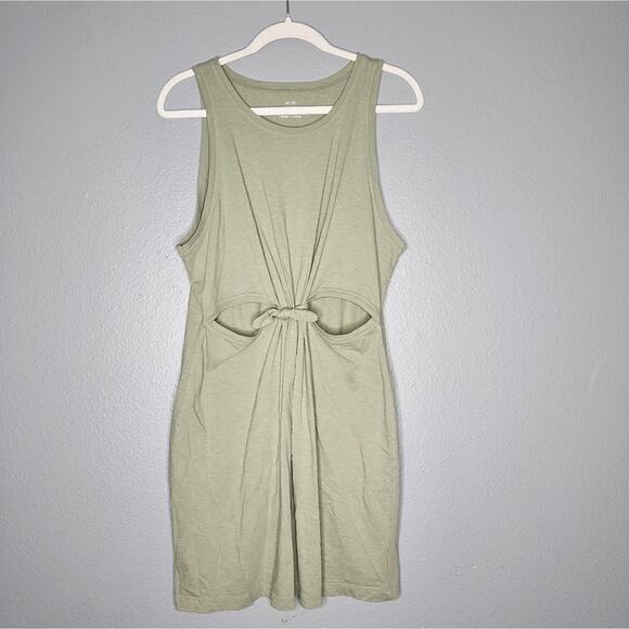 Aerie sage cotton mini dress - Picture 6 of 6